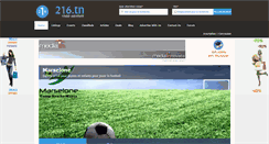 Desktop Screenshot of 216.tn